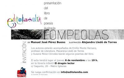 Presentación del libro rompeolas en la librería El dragón lector