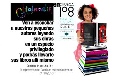 Ven a escuchar a nuestros autores en el Festival Chueca 108